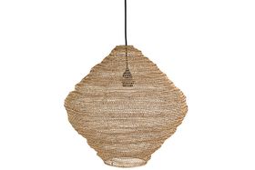 Mukuni Wire Lampshade in Brass Large