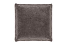 Dhara Velvet Cushion Cover Charcoal 50x50cm