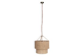 Thimba Woven Jute Chandelier