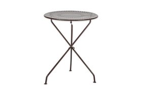 Jeavika Iron Outdoor Bistro Table £250 Www.nkuku.com