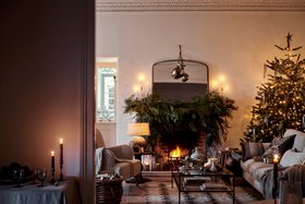 Nkuku Festive Living Room