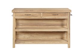 Tivu Reclaimed Wood Kitchen Island