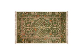 Okuta Jute Heirloom Rug Olive Green 150 X 240cm