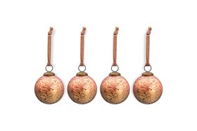 Pasali Baubles Copper Smoke Set Of 4