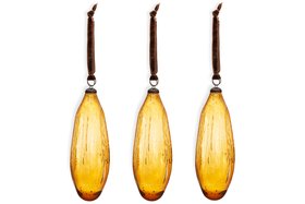 Supara Baubles in Ochre Set of 3