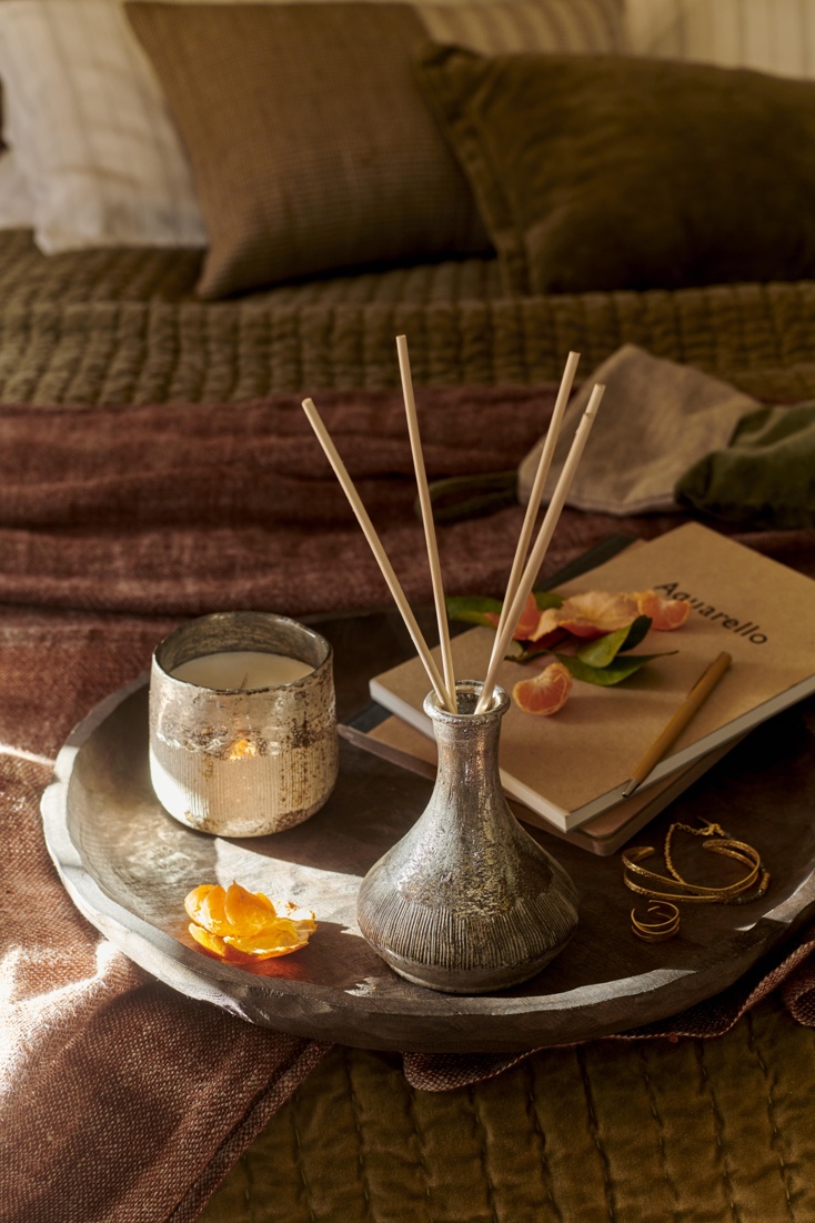 Mandarin & Clove 1 Wick Candle £40 Reed Diffuser £45