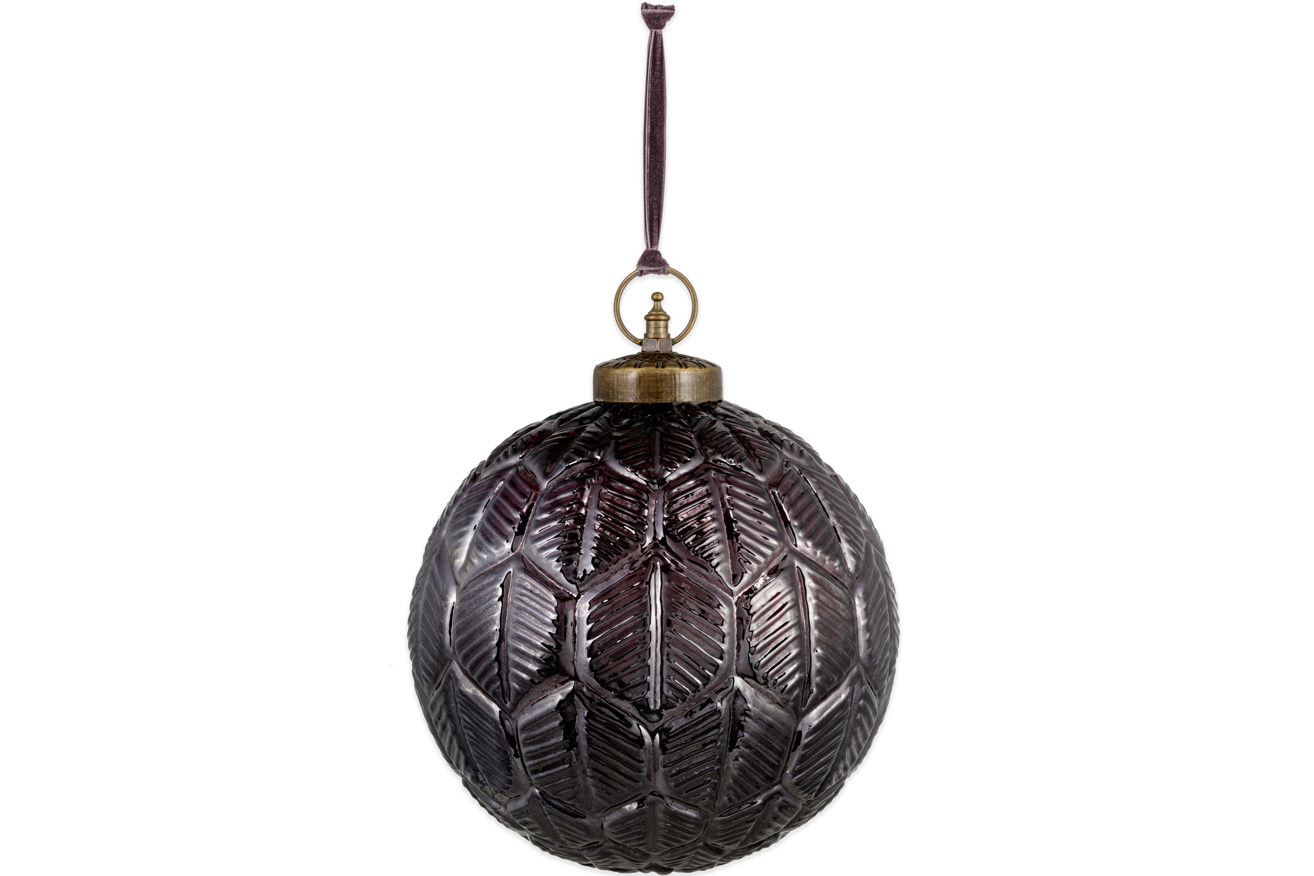 Patta Giant Bauble Burgundy Large