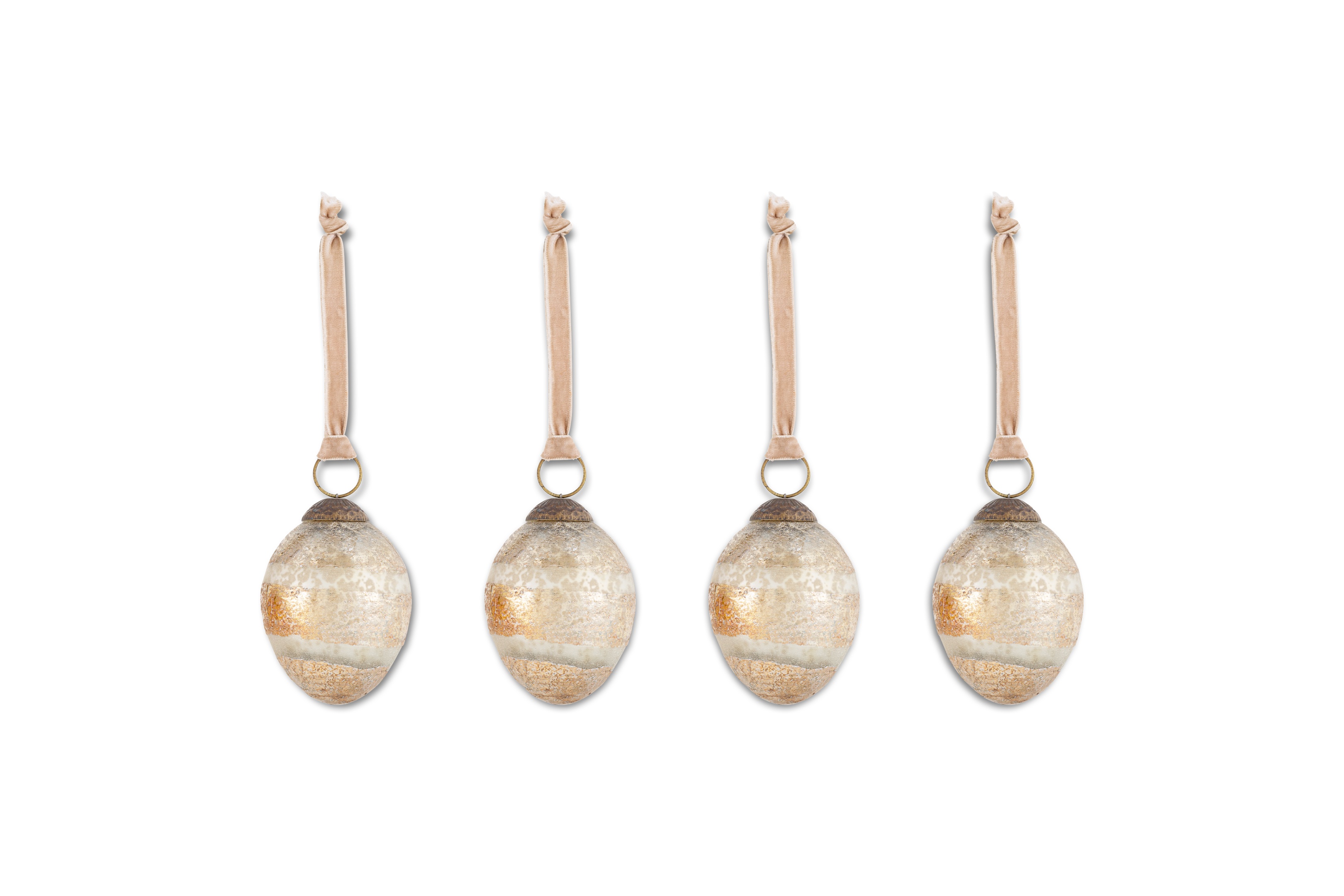 Viti Baubles Gold (Set Of 4)