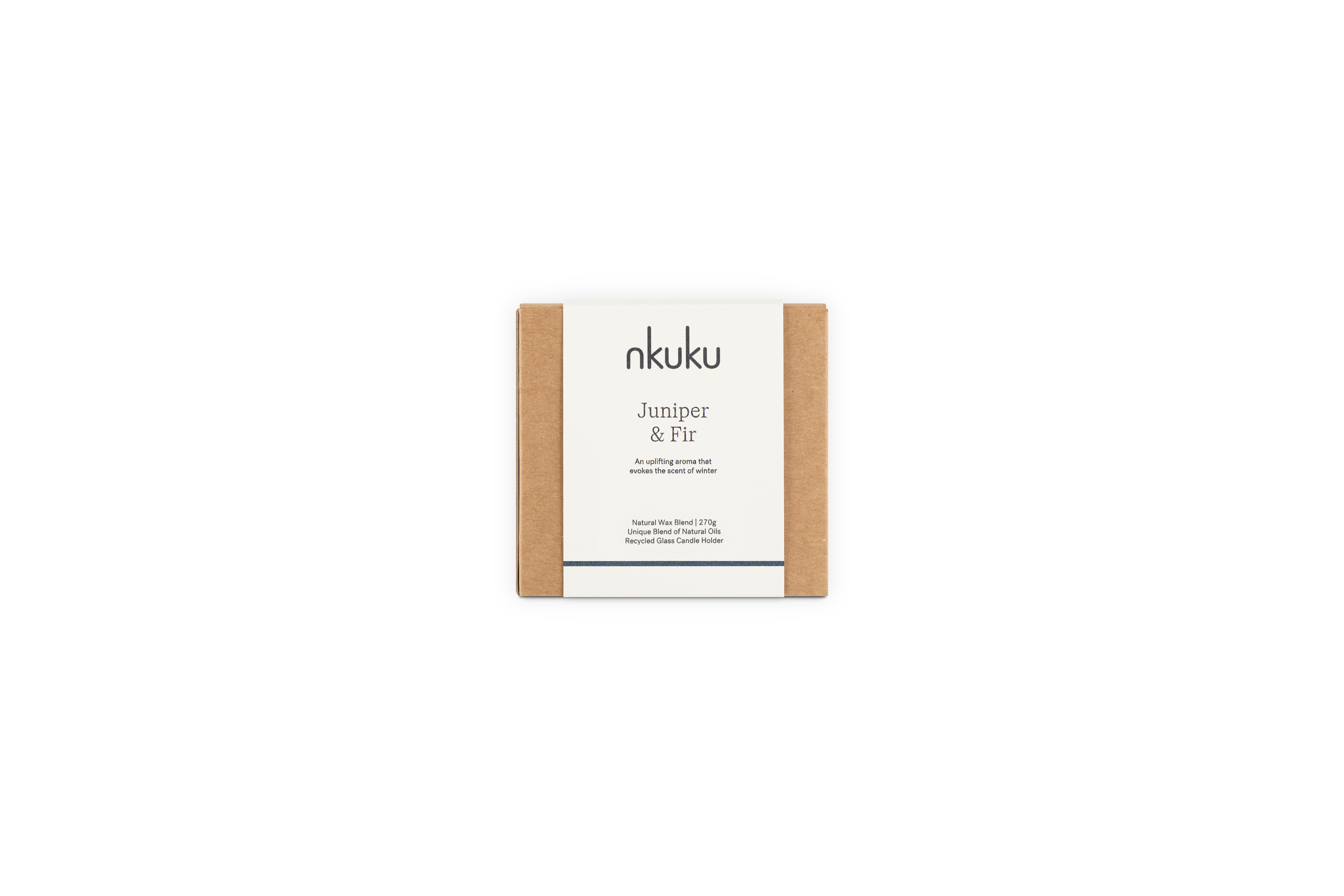 Juniper & Fir Scented Candle 1 Wick