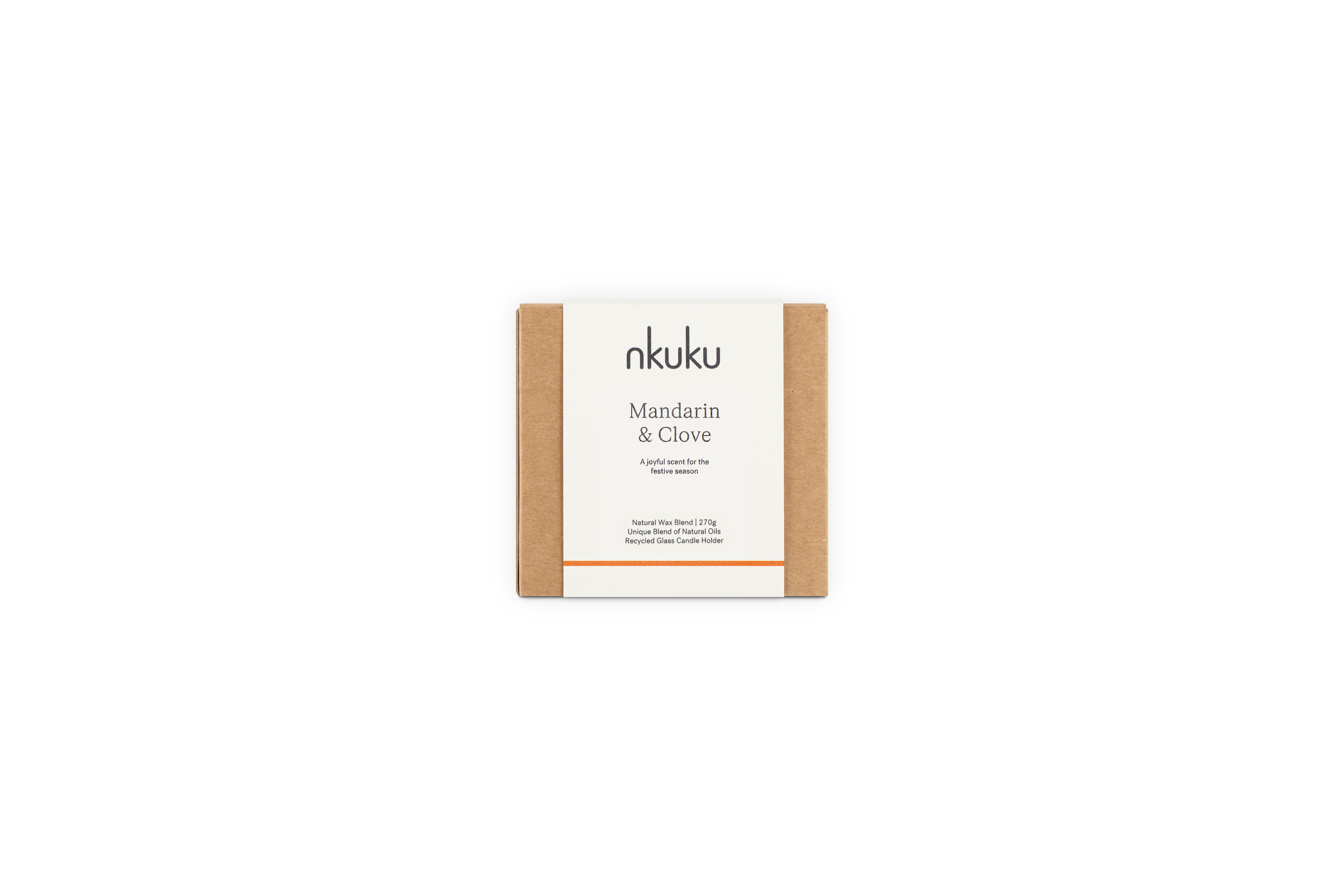 Mandarin & Clove 1 Wick Candle