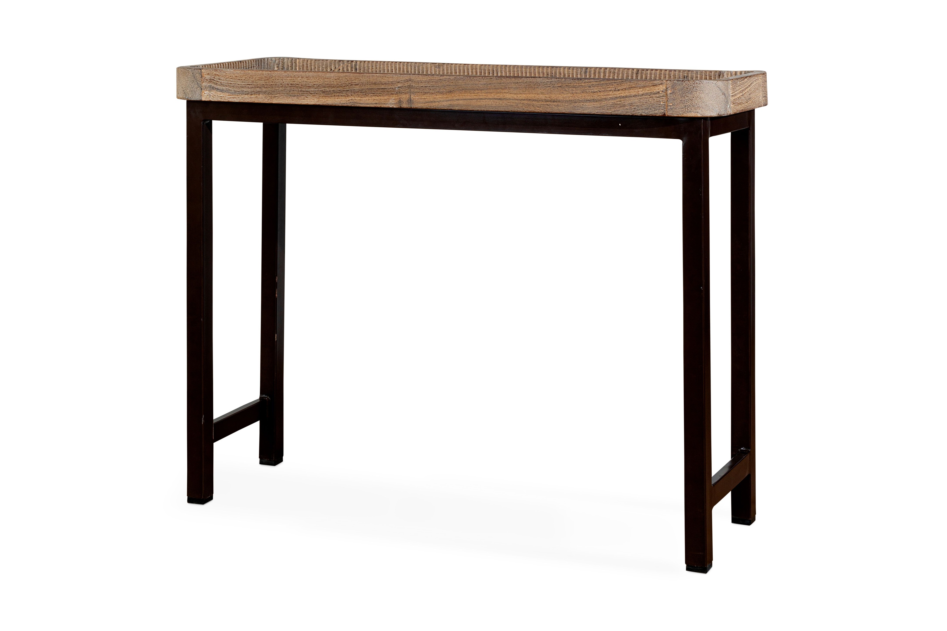 Nisha Reclaimed Wood & Iron Console Table