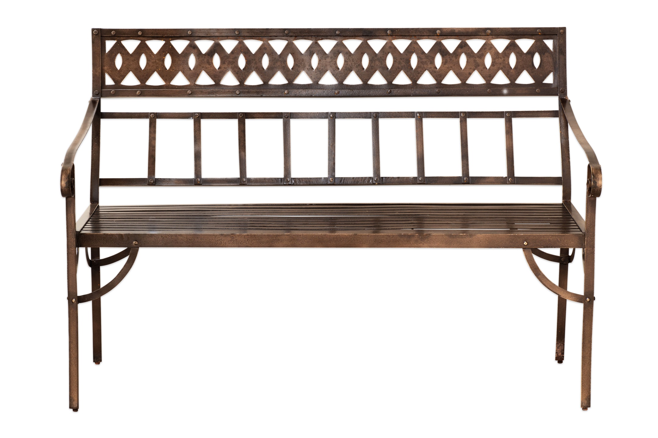 Bahula Decorative Iron Bench