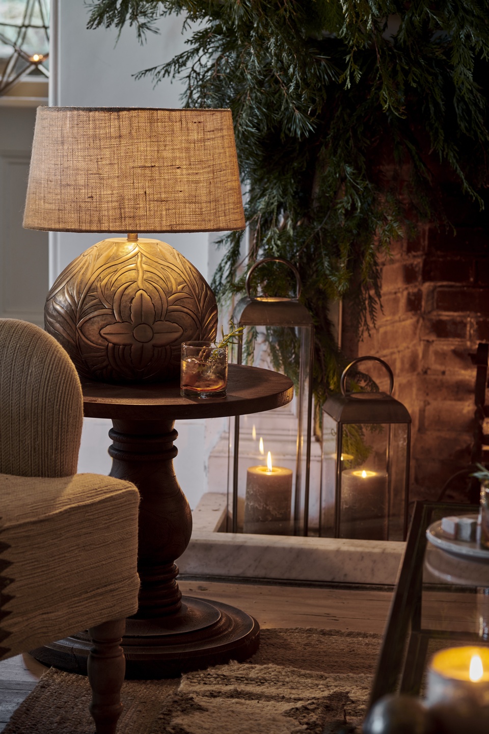 Nkuku Festive Living Room
