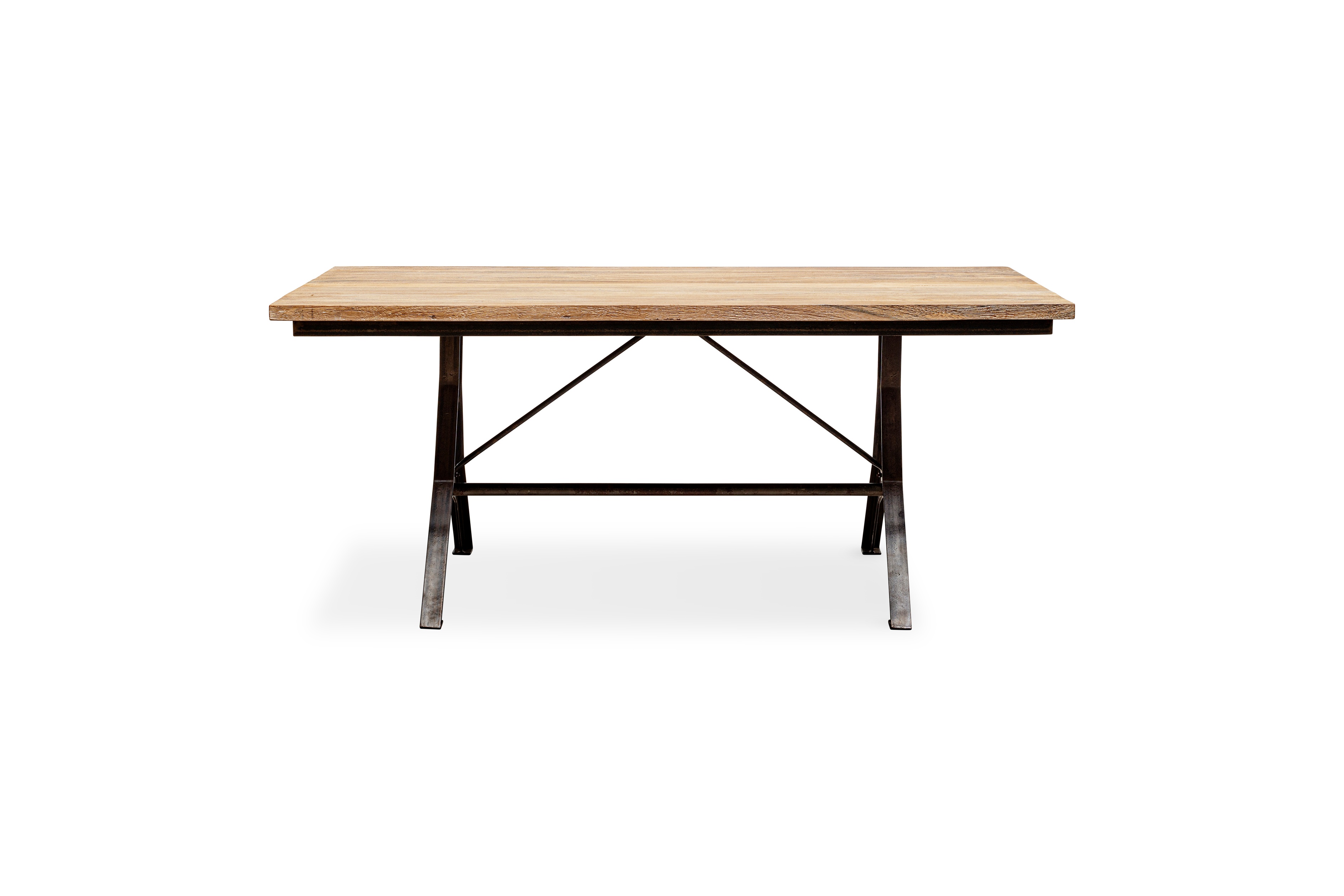 Lopa Iron & Reclaimed Wood Dining Table Small