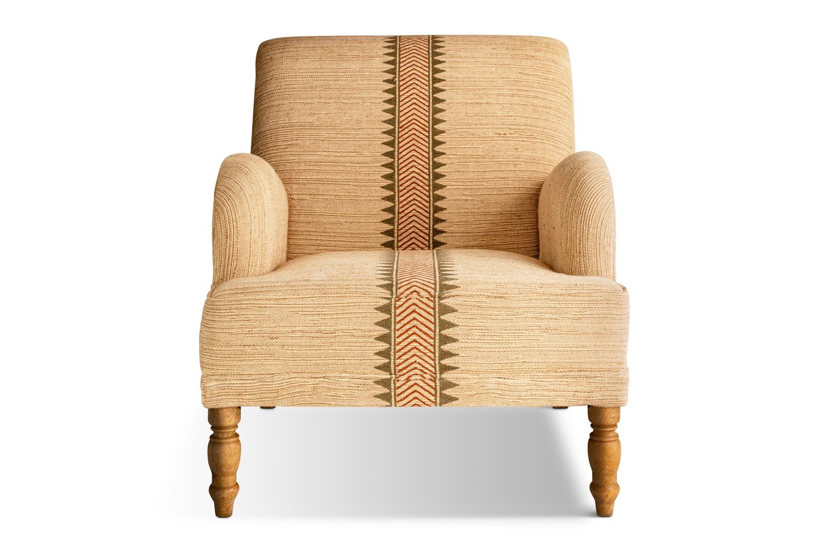 Zairya Jute & Cotton Armchair