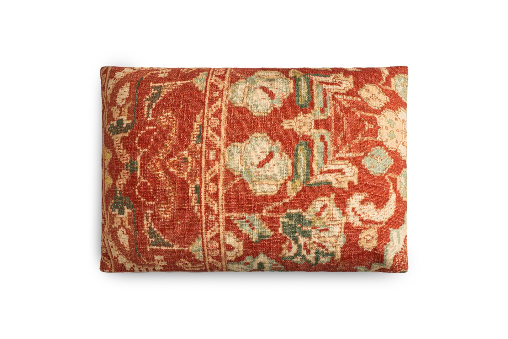 Selyo Tapestry Cushion Cover Terracotta & Rust