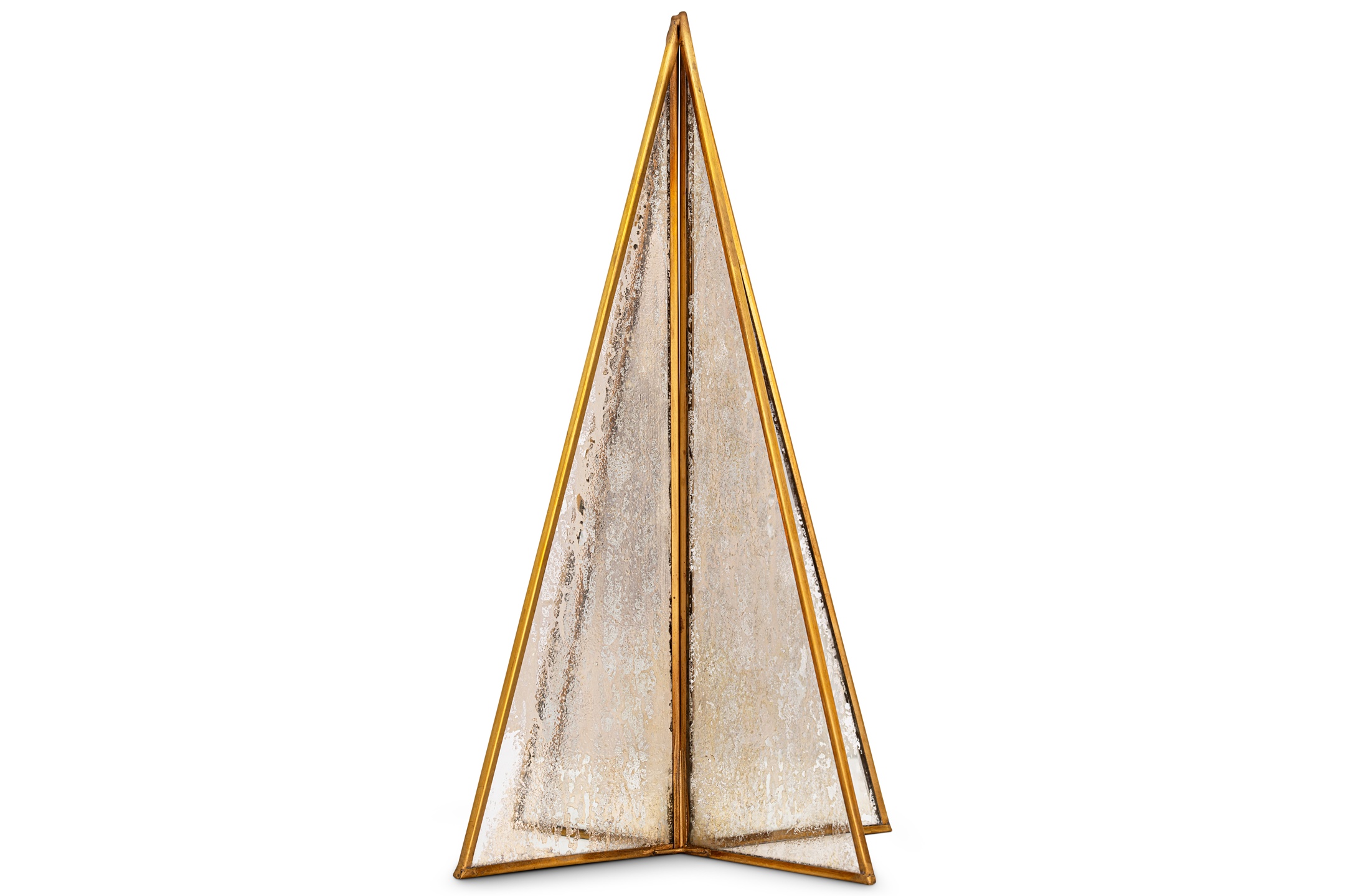 Gacha Standing Tree Antique Brass Large