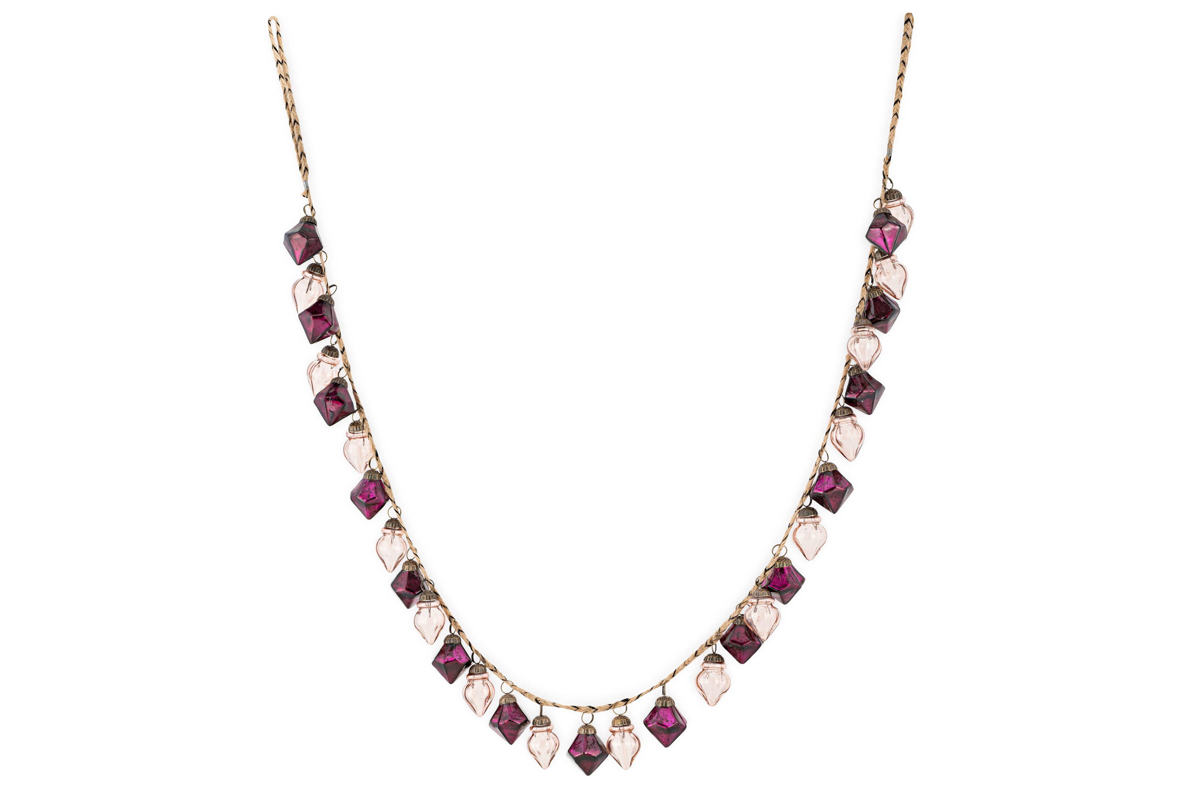 Ekiti Bauble Garland Ruby & Copper