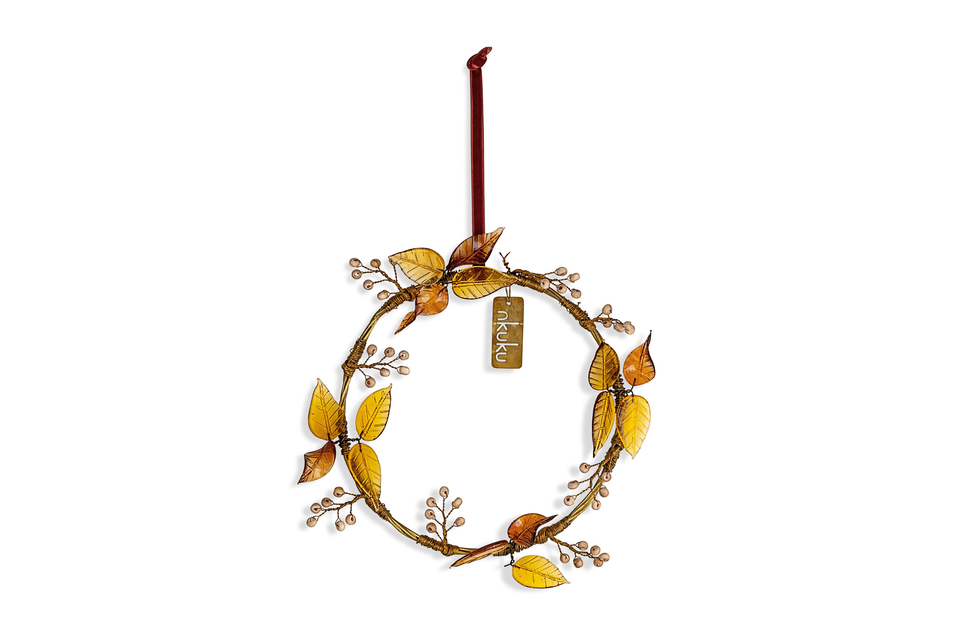 Parili Glass Wreath Small