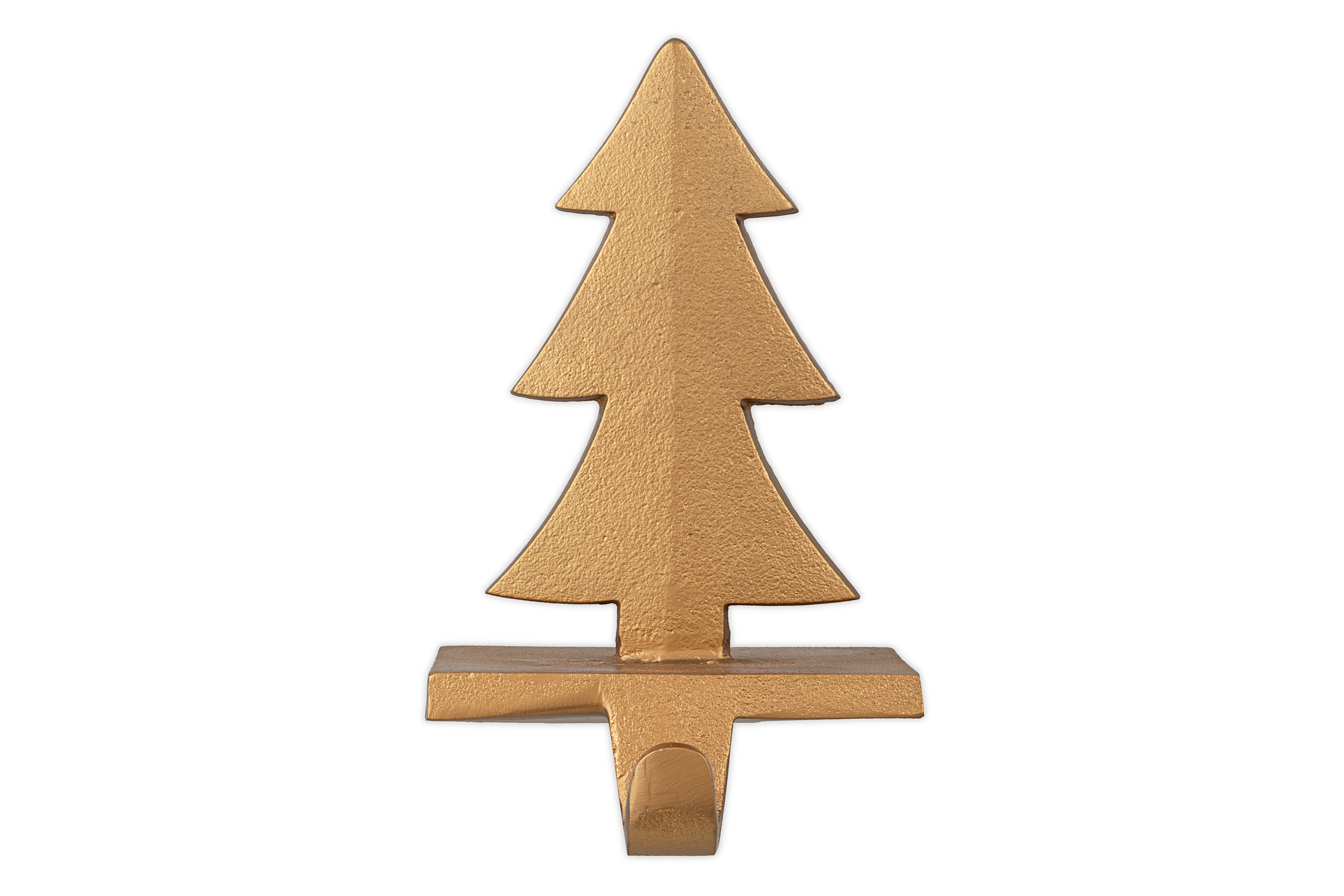 Kotta Stocking Tree Holder in Antique Brass