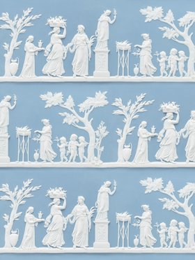 Jasper Wallpaper (Pale Blue)