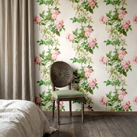 Rambling Rose Wallpaper