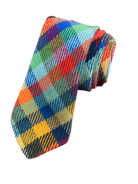 Handwoven merino wool tie