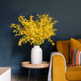 Artificial Yellow Oncidium Orchid