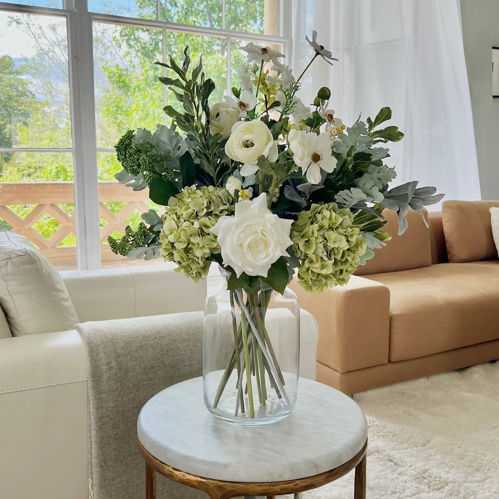 Green Pastures Artificial Flower Bouquet