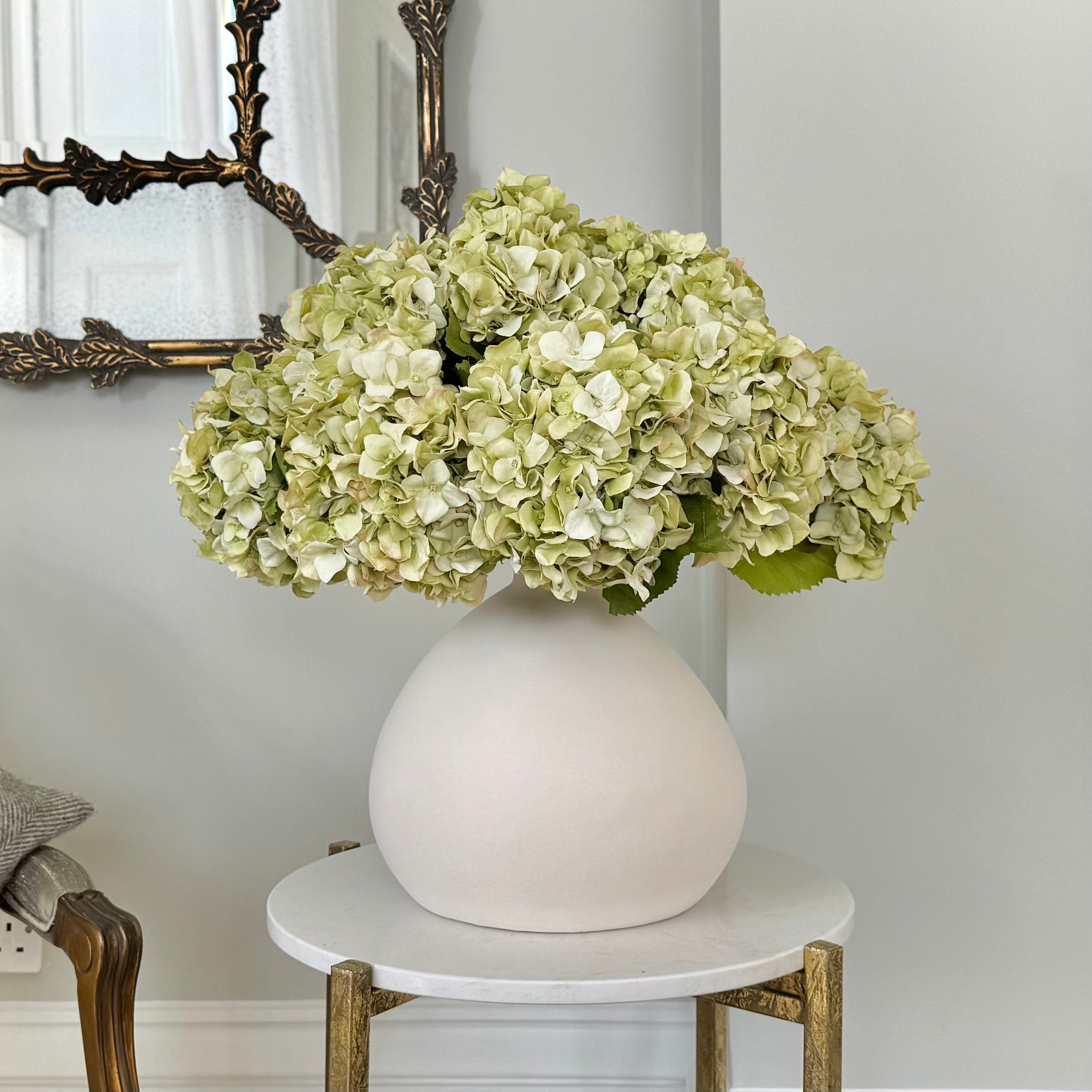 Artificial Green Dried Hydrangea