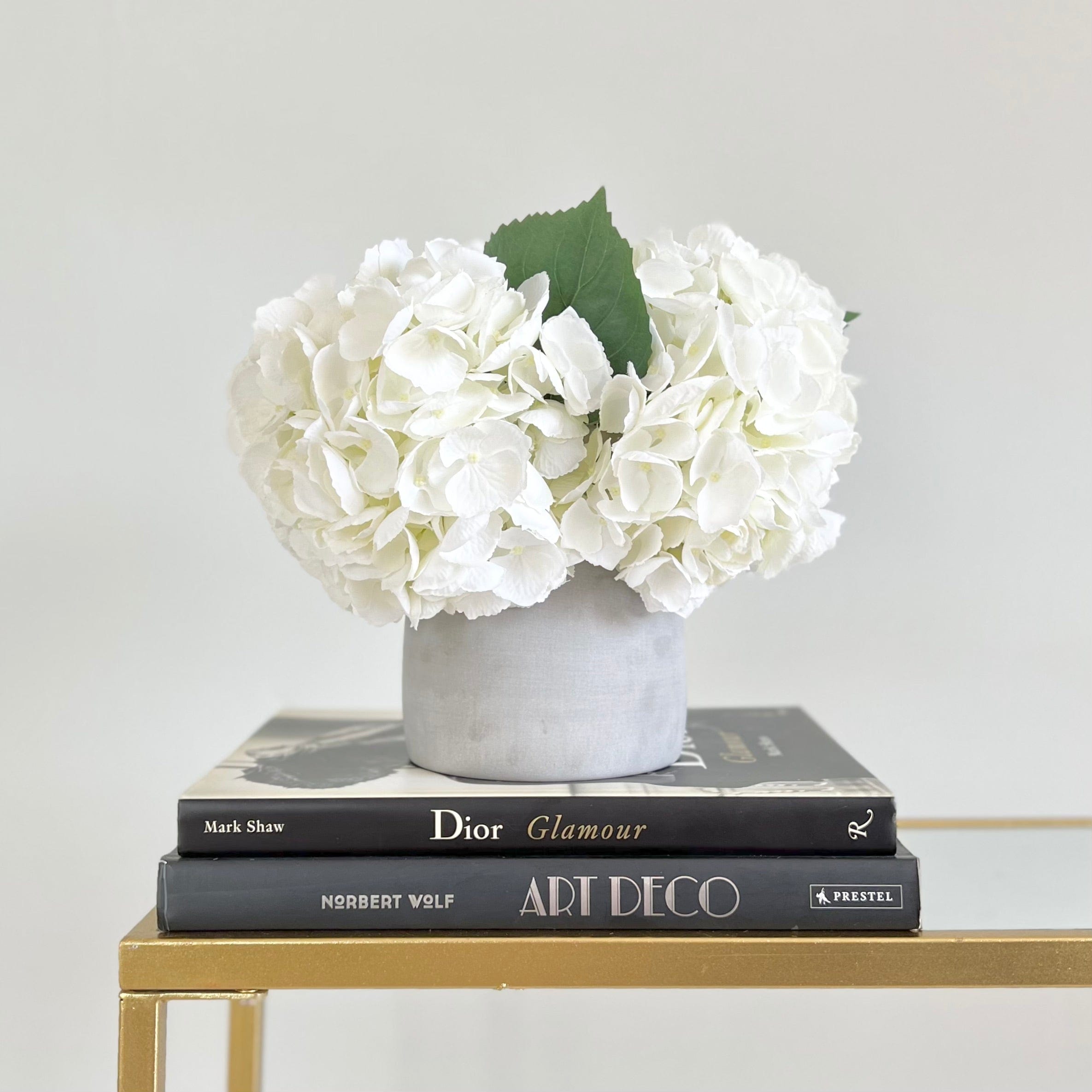 Artificial White Hydrangea