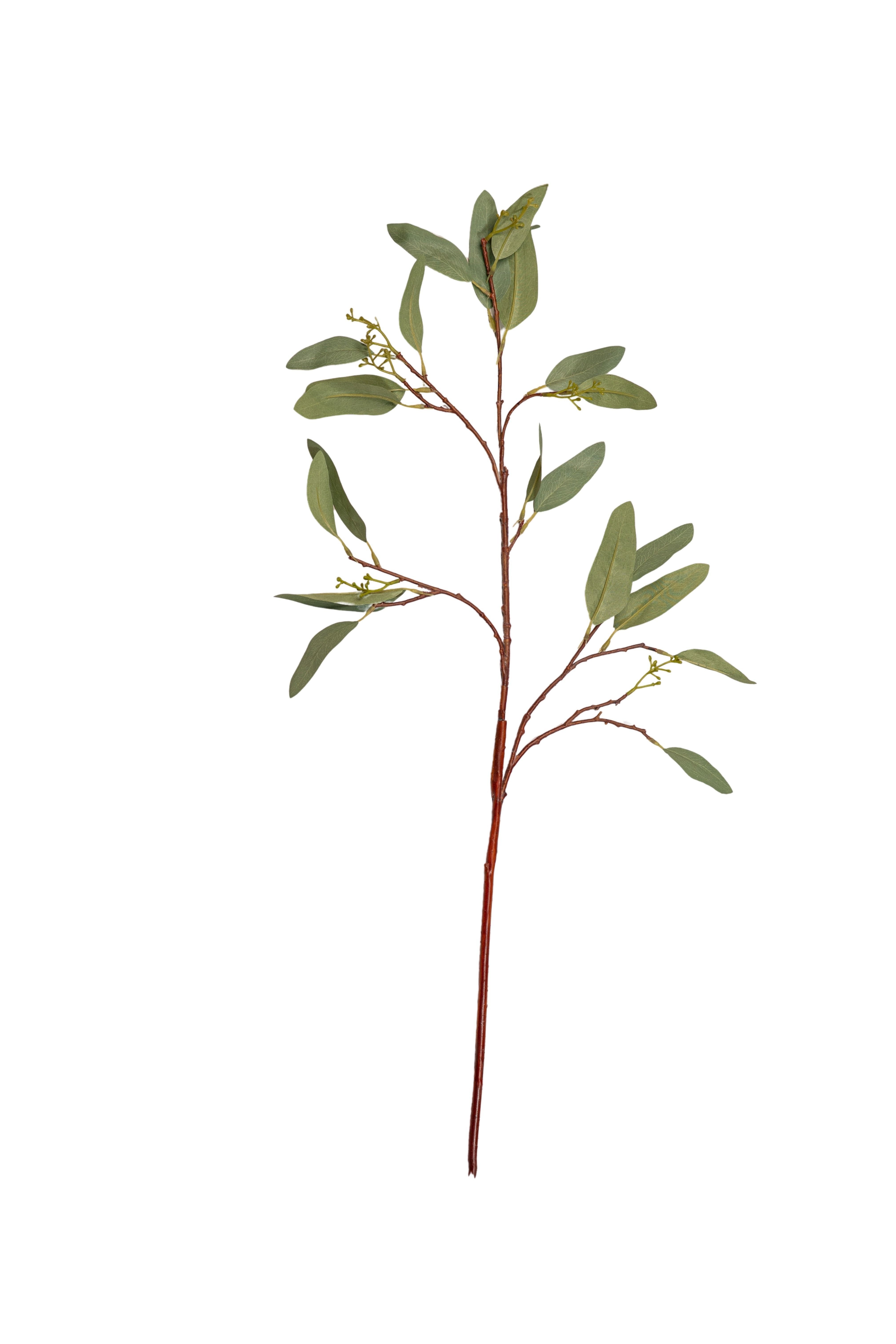 Artificial Green Willow Eucalyptus
