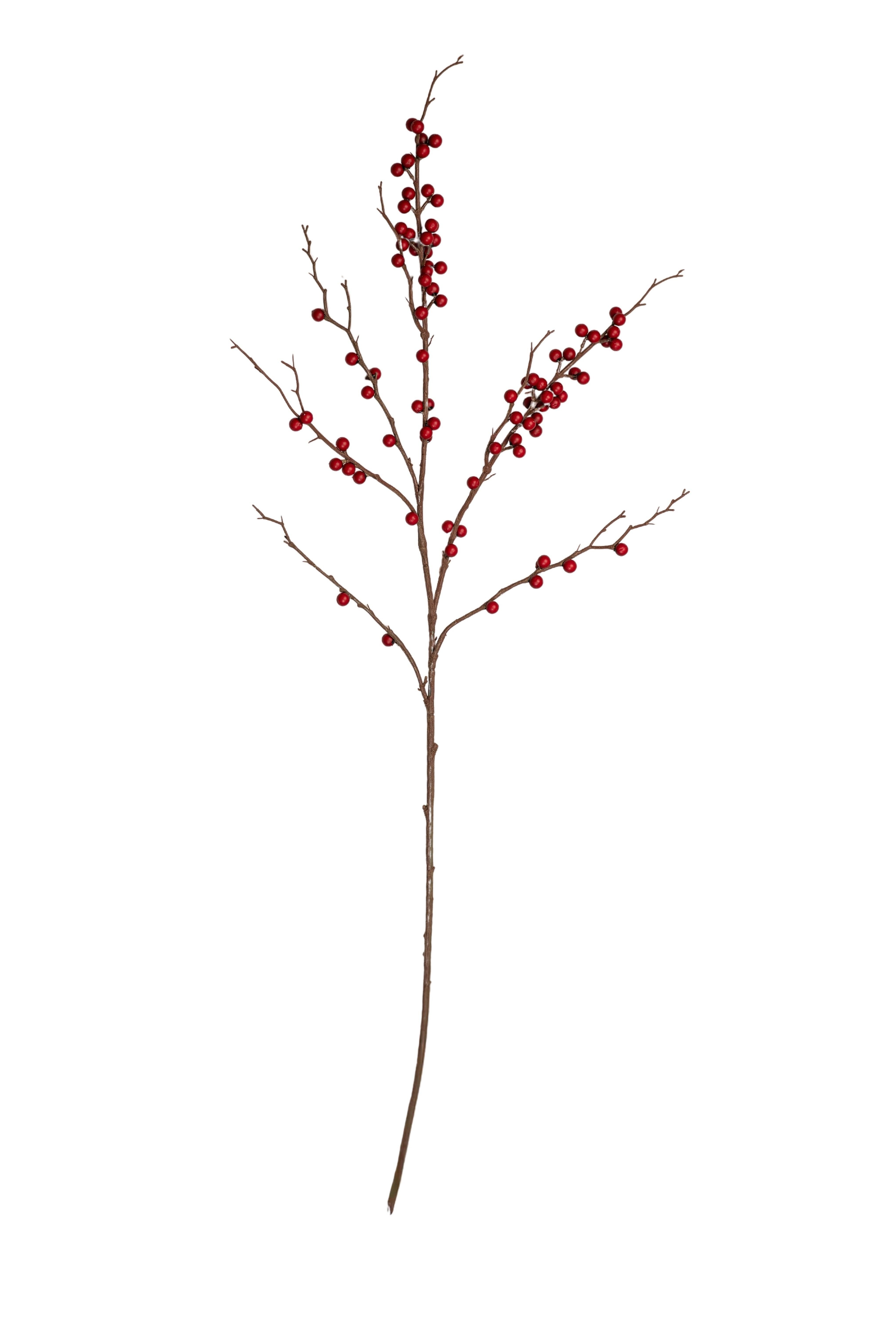 Artificial Tall Red Berries