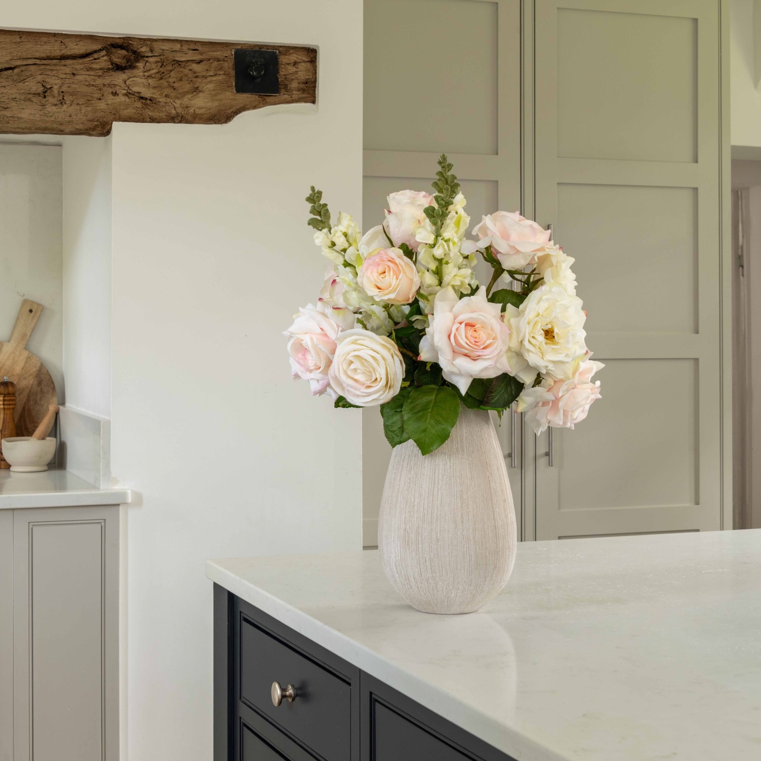 Barely Blush Artificial Flower Arrangement