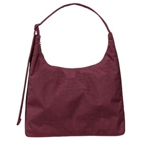 Baggu Recycled Nylon Shoulder Bag in Mahogony