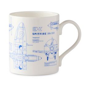 Spitfire Mug Blueprint Ceramic