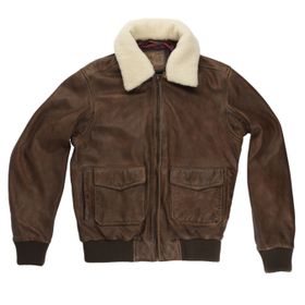 Brown Aviator flying Jacket
