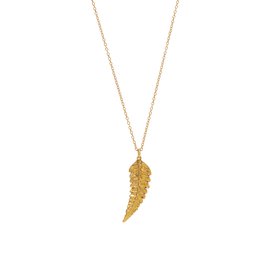 Gold Fern Leaf Necklace