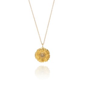 Gold Daisy Necklace