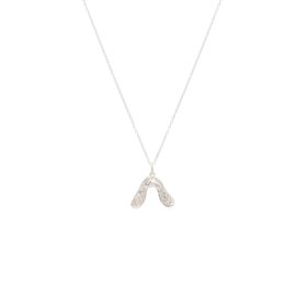 Silver Baby Sycamore Necklace