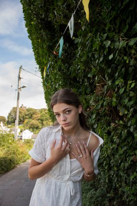 Handmade Ceramic Crystal Pool Sterling Silver Jewellery Collection