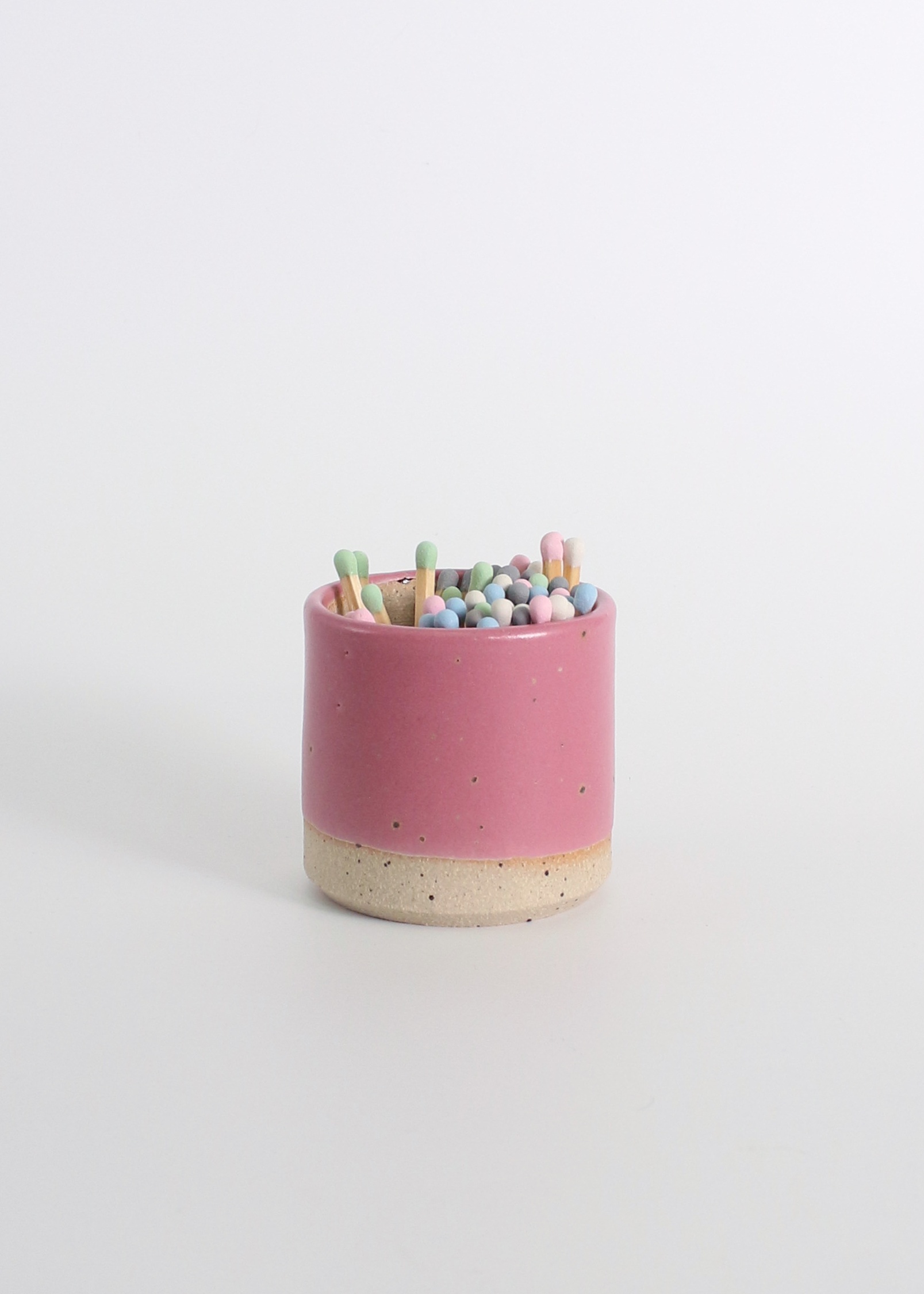 Limited Edition Fuchsia Match Striker Pot