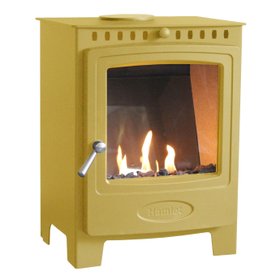 Direct Stoves, Hamlet Solution 5 Bioethanol Stove In Raincoat Yellow From £894 (directstoves.com)