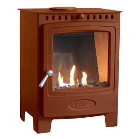 Direct Stoves, Hamlet Solution 5 Bioethanol Stove In Terracotta Red From £894 (directstoves.com)