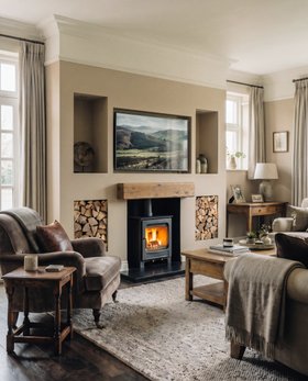 Direct Stoves - Axon Windsor Wood Burning Stove  £699 (directstoves.com)