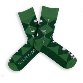 The best by par golf socks gift - knitted from sustainable bamboo