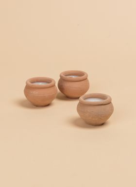 Ten Lavender Scented Rahul Candles