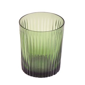 Emerald Green Glass Tumbler