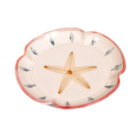 Stoneware Starfish Small Plate