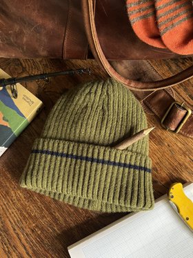 Alpaca Fisherman's Beanie Hat